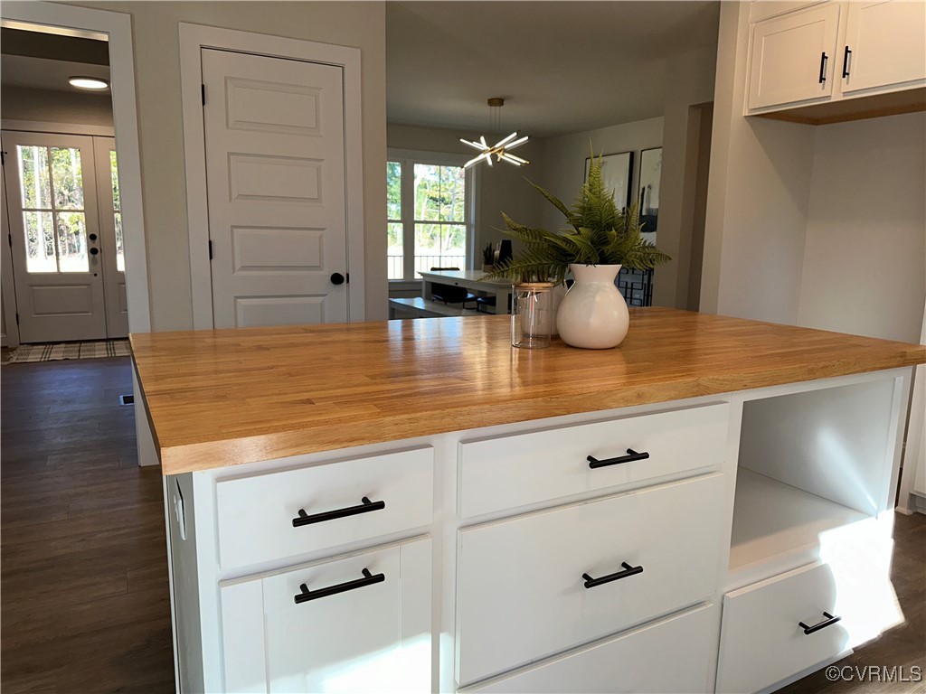 10621 Trents Bridge Road Chesterfield, VA 23838 - Photo 12 of 50 Island with butcher block top