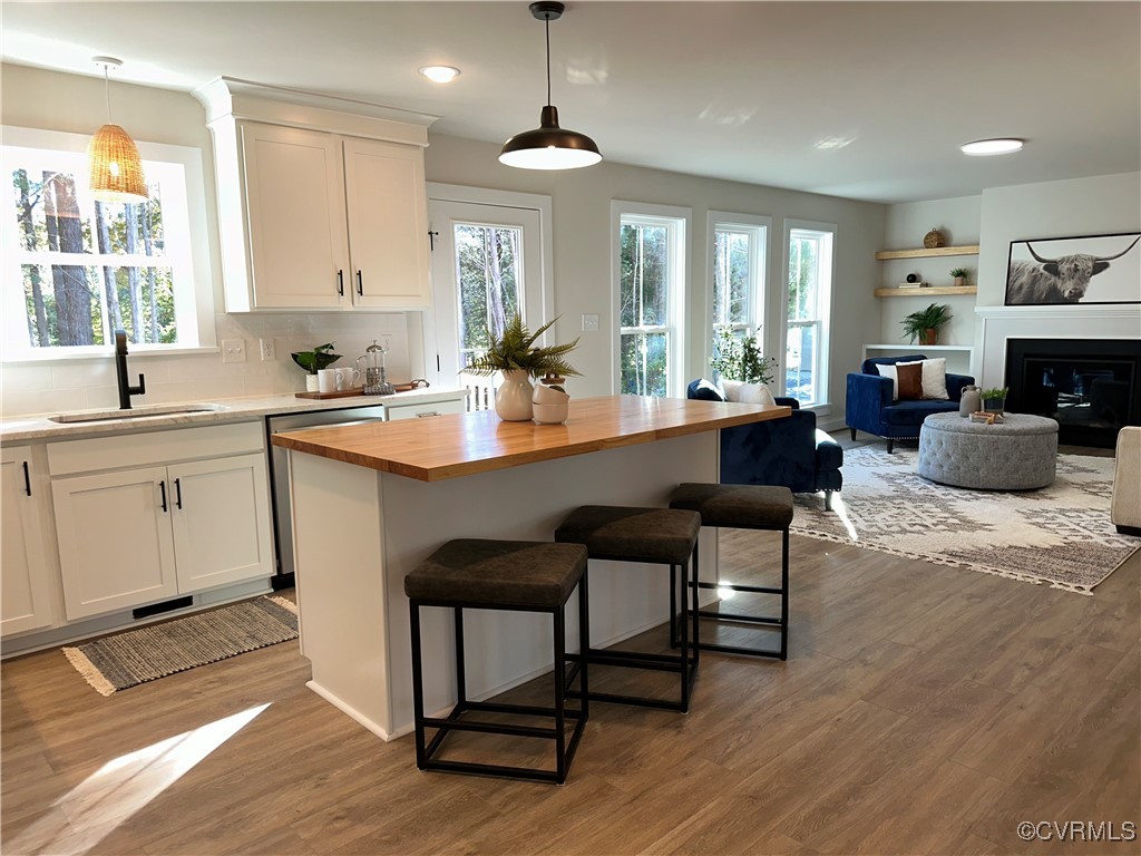 10621 Trents Bridge Road Chesterfield, VA 23838 - Photo 13 of 50 Kitchen is wide open to the family room