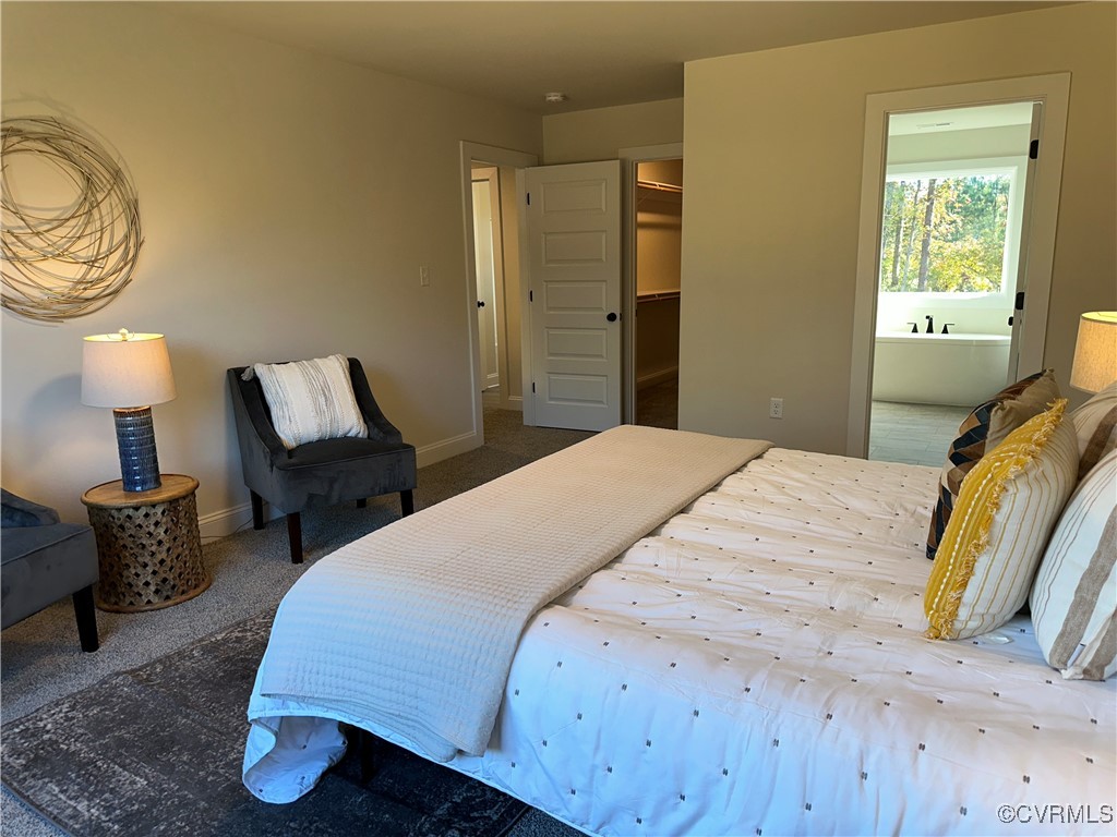 10621 Trents Bridge Road Chesterfield, VA 23838 - Photo 27 of 50 Primary suite w/ walk-in closet & Luxury bath