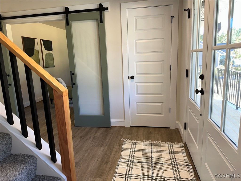 10621 Trents Bridge Road Chesterfield, VA 23838 - Photo 6 of 50 Flex room has glass barn doors