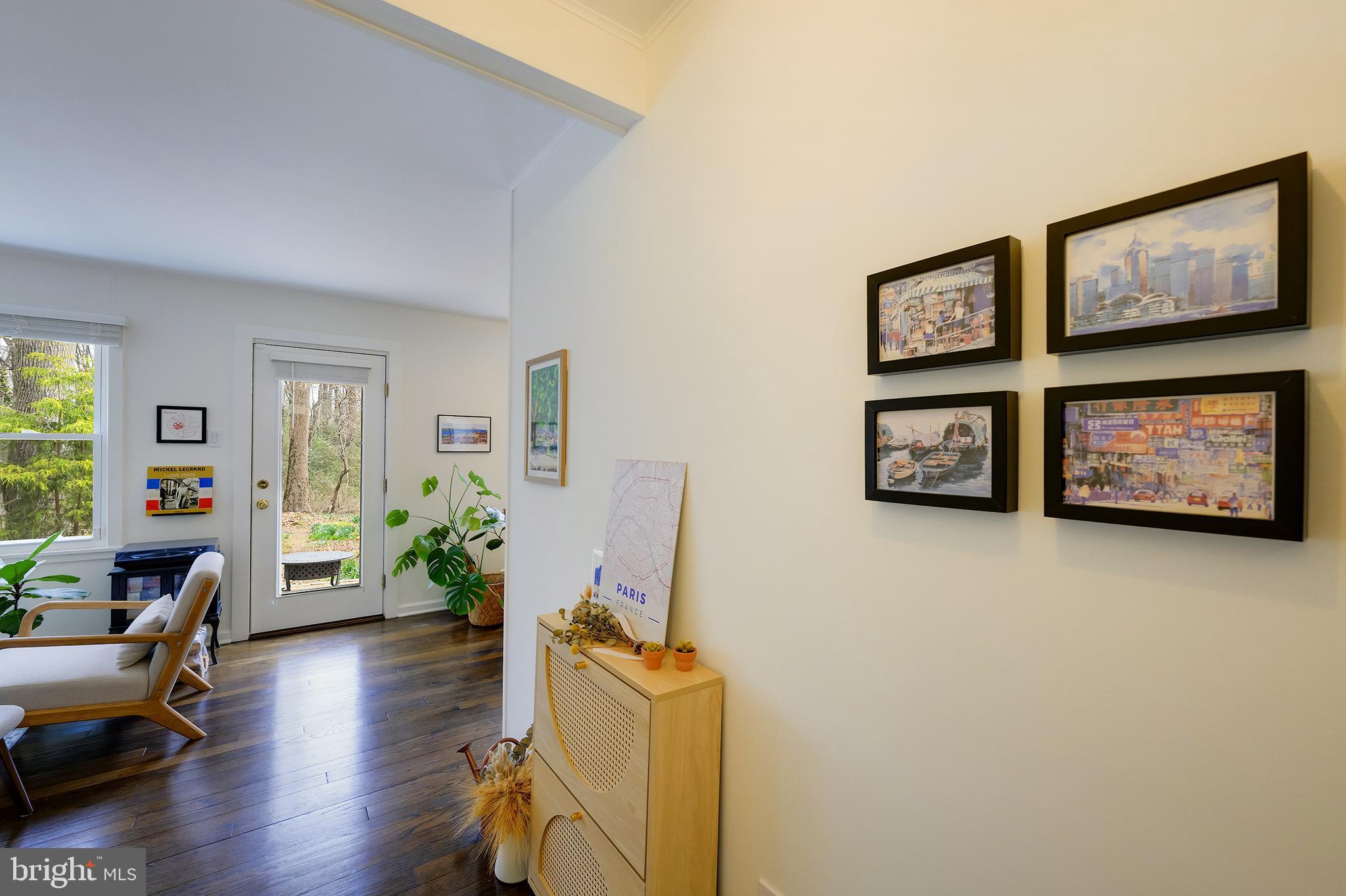 14 Laurel Hill Road Greenbelt, MD 20770 - Photo 5 of 41 a living room with furniture and wooden floor