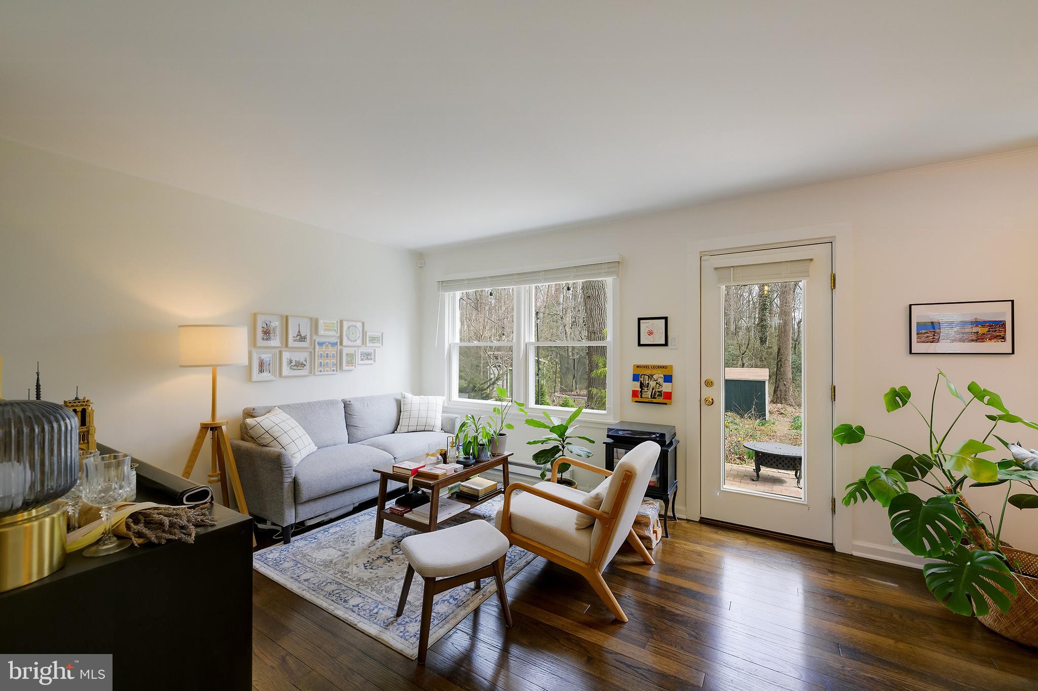 14 Laurel Hill Road Greenbelt, MD 20770 - Photo 6 of 41 a living room with furniture and a wooden floor