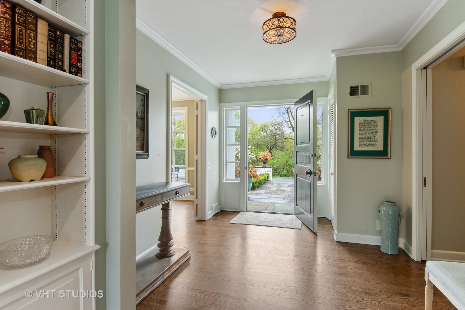 570 Aberdeen Road Inverness, IL 60067 - Photo 2 of 34 a view of an entryway with wooden floor