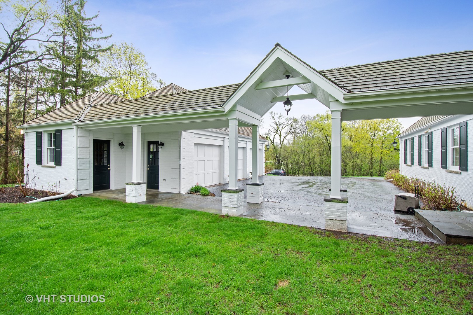 570 Aberdeen Road Inverness, IL 60067 - Photo 24 of 34 a view of a house with a yard and porch