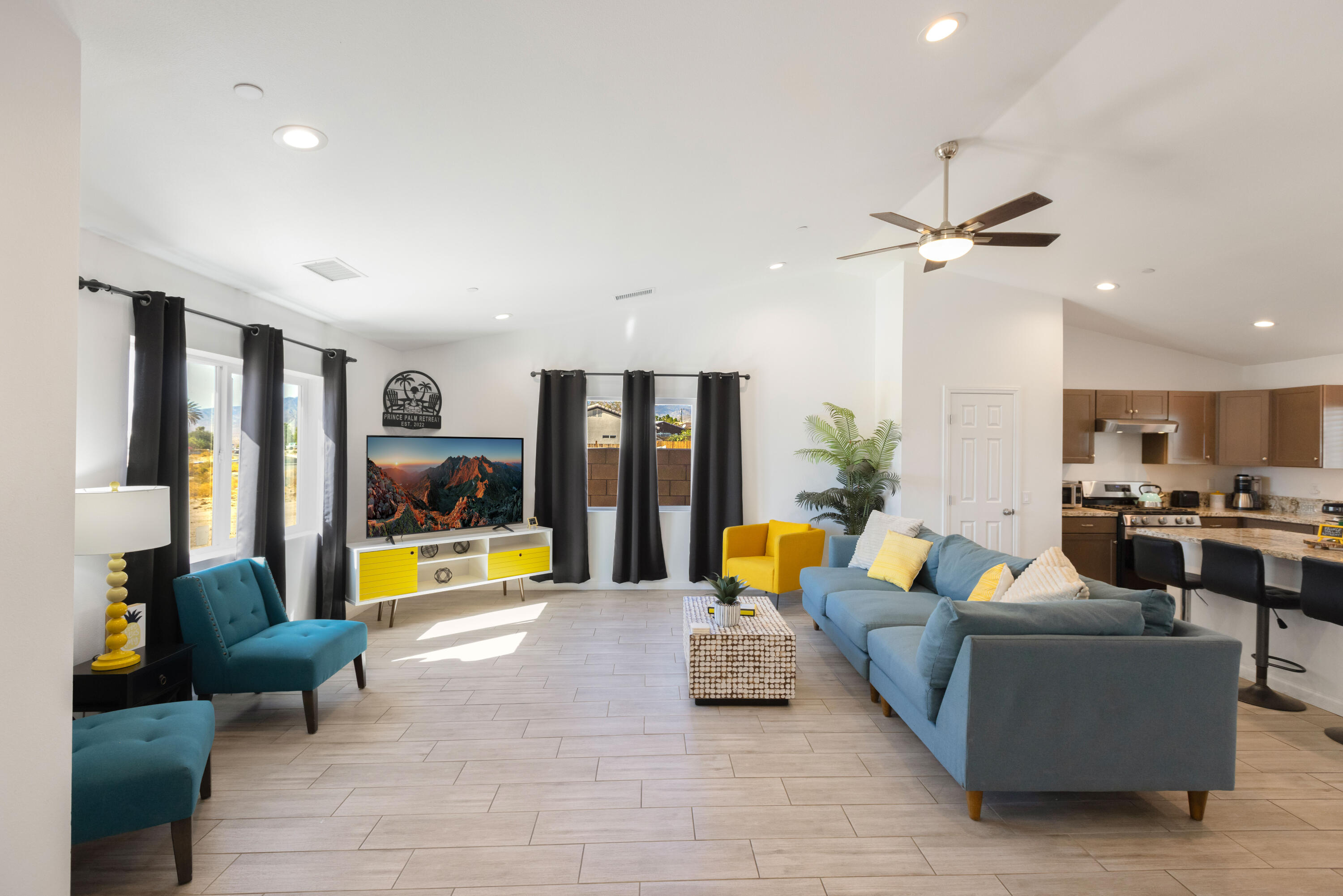 66560 Ocotillo Road Desert Hot Springs, CA 92240 - Photo 1 of 34 Livngroom view from 4th Bedroom