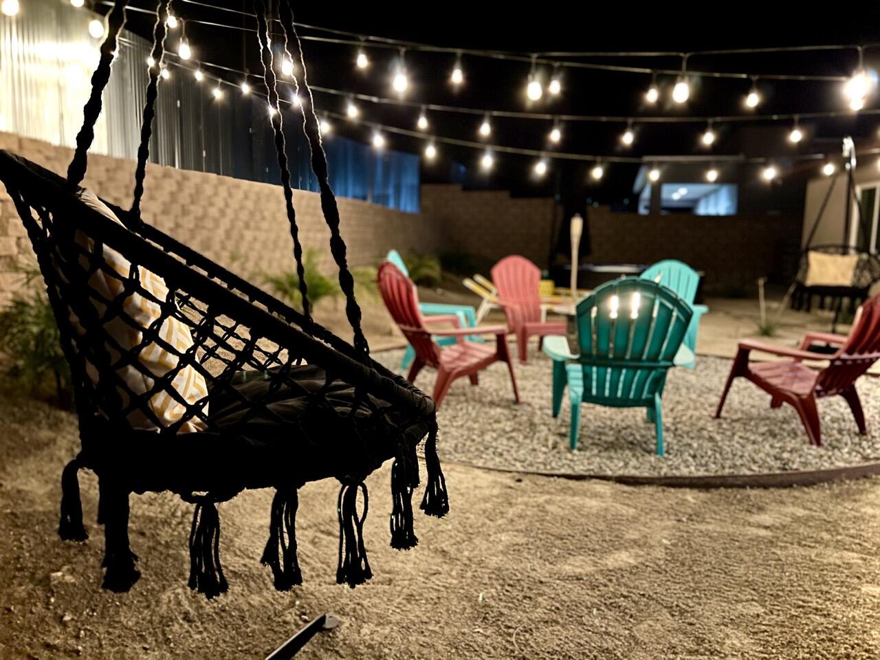 66560 Ocotillo Road Desert Hot Springs, CA 92240 - Photo 30 of 34 Night time Backyard