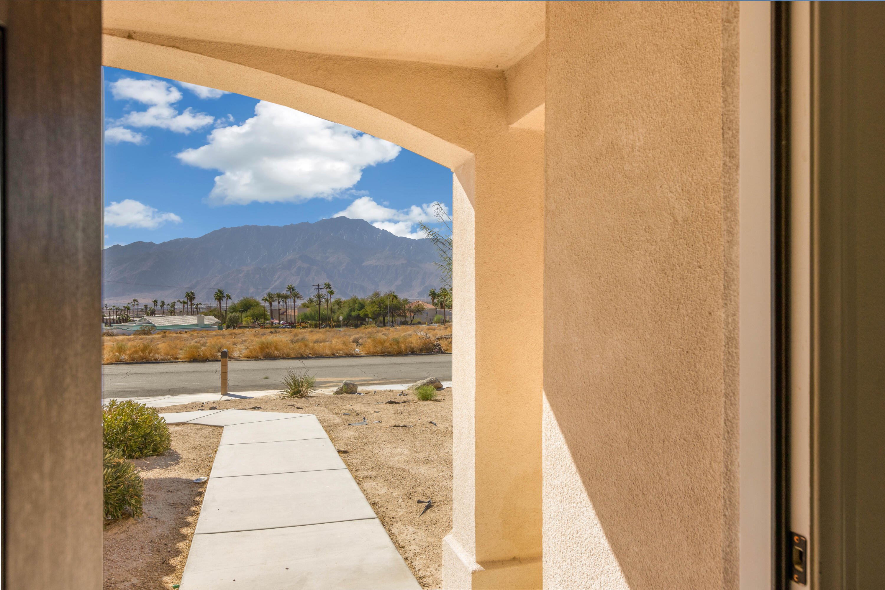 66560 Ocotillo Road Desert Hot Springs, CA 92240 - Photo 34 of 34 Mountain Views from Entry