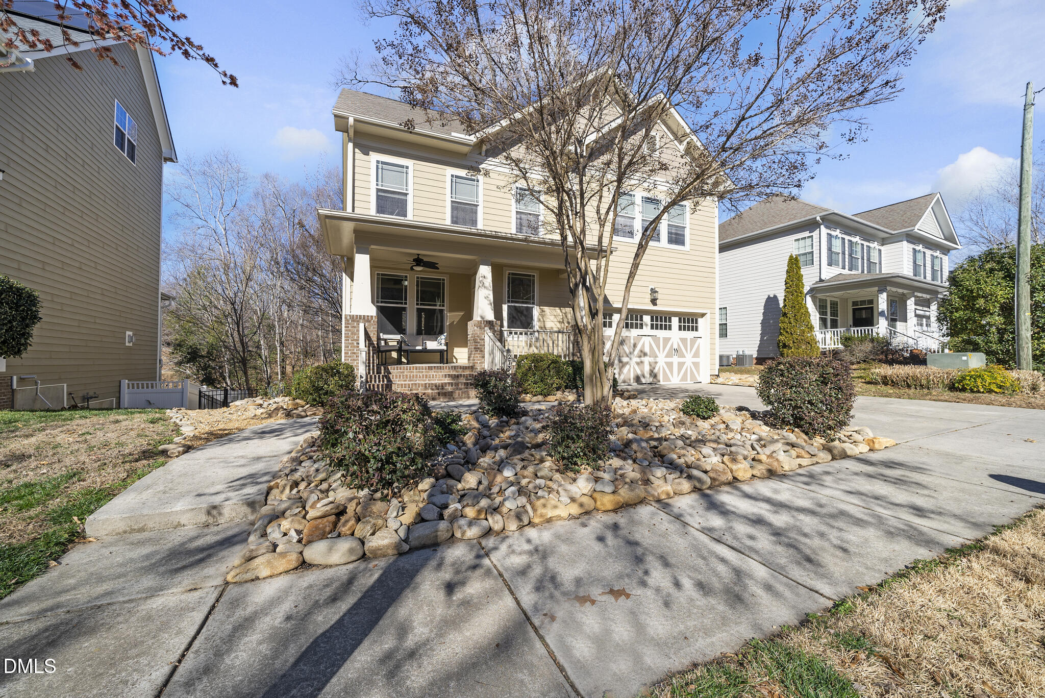 2731 Hidden Waters Circle Raleigh, NC 27614 - Photo 2 of 58 a front view of a house with a yard