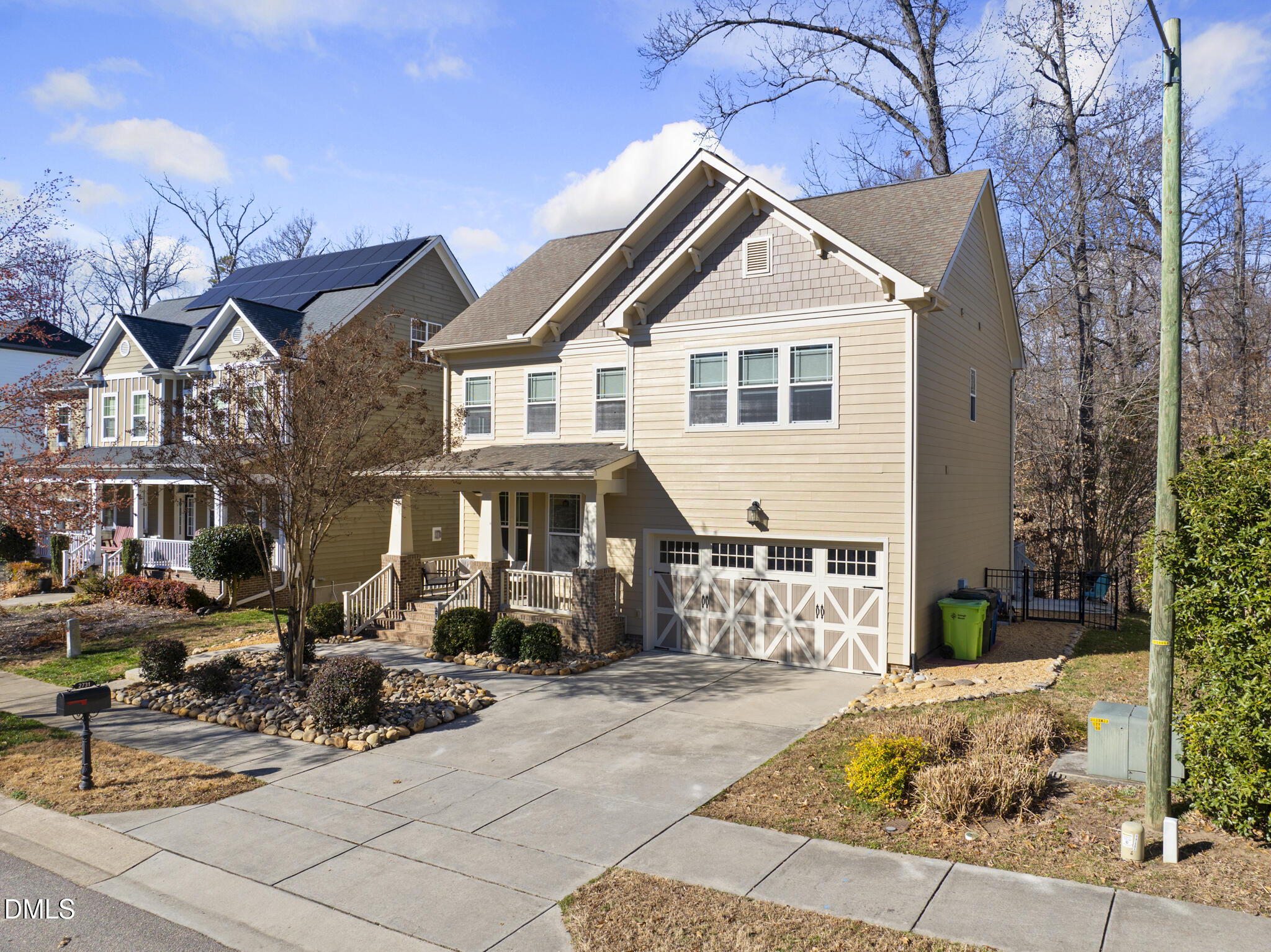 2731 Hidden Waters Circle Raleigh, NC 27614 - Photo 6 of 58 a front view of a house with sitting area