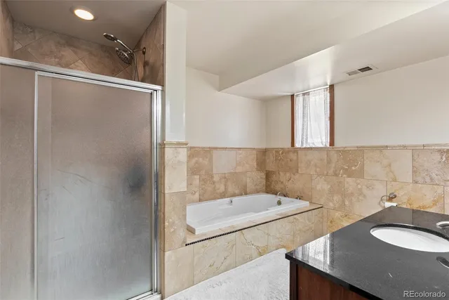 a view of a wooden deck