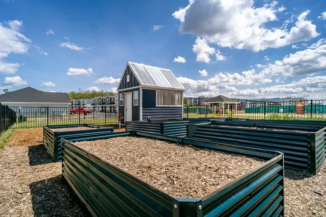 a street sign on a pole on a street