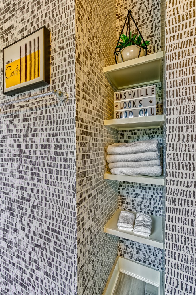 1519 Meridian Street, Unit 3 Nashville, TN 37207 - Photo 38 of 61 a bathroom with a sink and a mirror