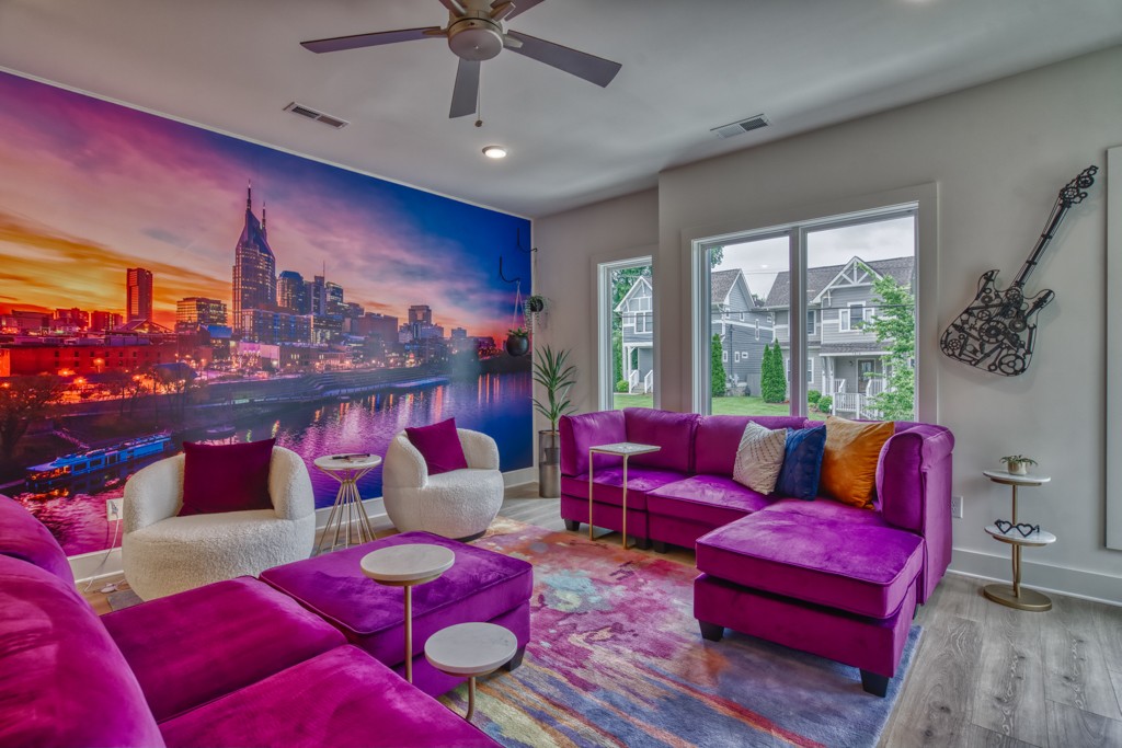 1519 Meridian Street, Unit 3 Nashville, TN 37207 - Photo 48 of 61 a living room with furniture and a large window