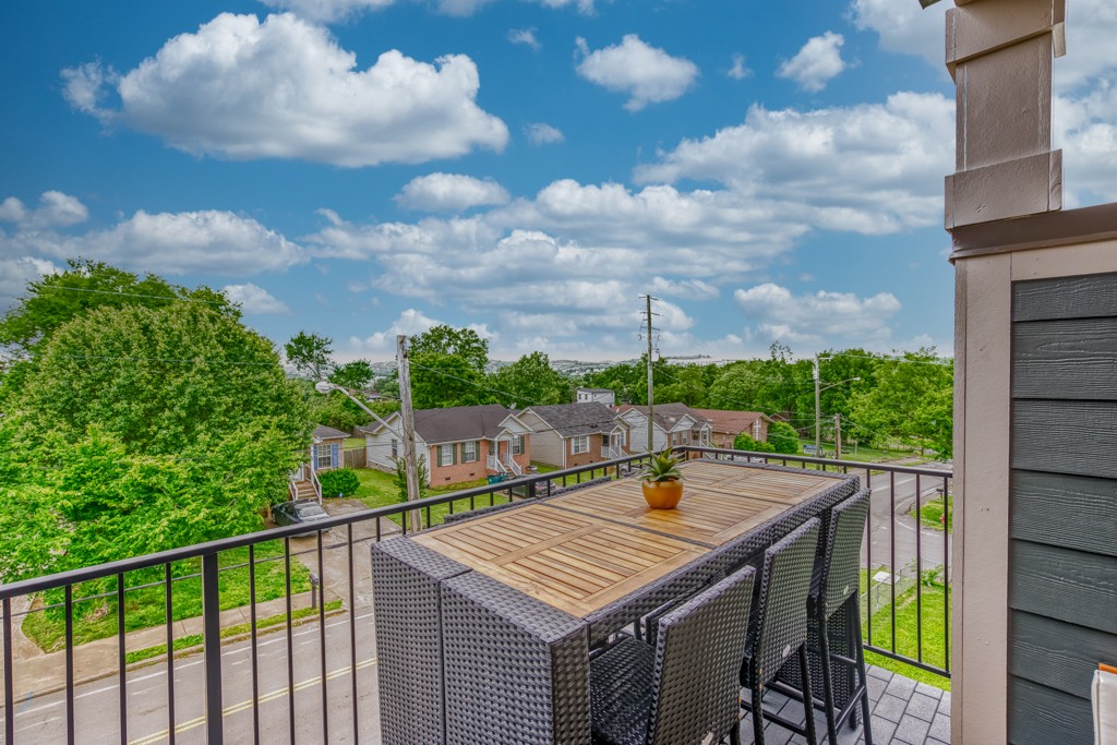 1519 Meridian Street, Unit 3 Nashville, TN 37207 - Photo 58 of 61 a view of a balcony with furniture
