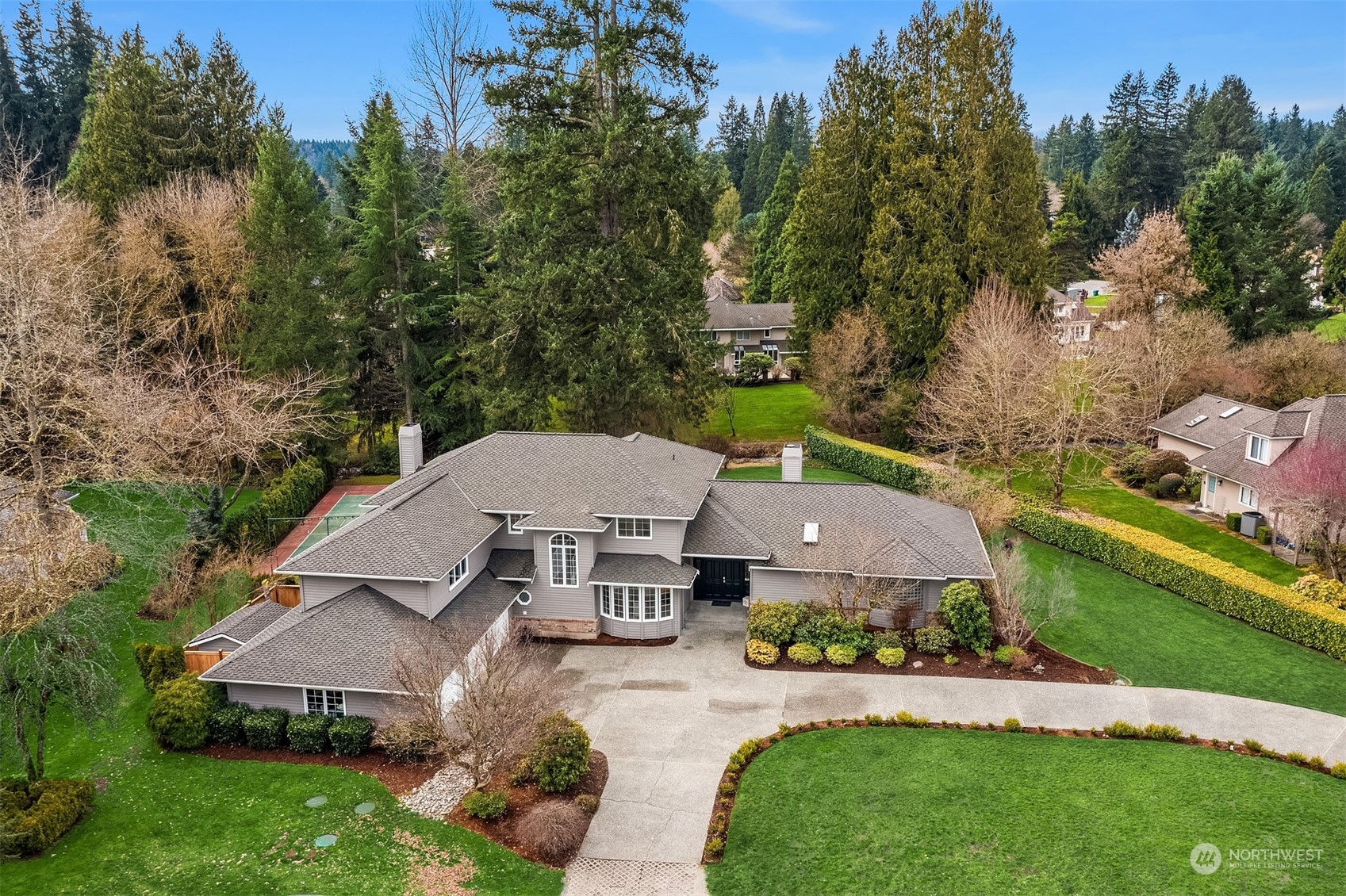 15425 192nd Court Northeast Woodinville, WA 98072 - Photo 4 of 33 an aerial view of a house