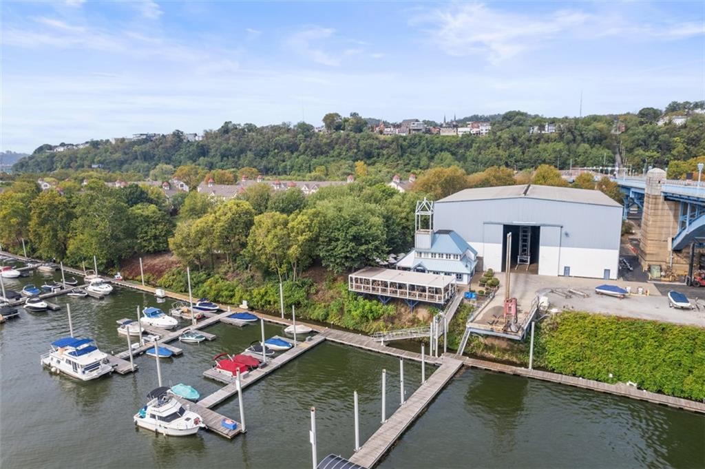 7 Waterside Place Pittsburgh, PA 15222 - Photo 38 of 43 an aerial view of house with outdoor space