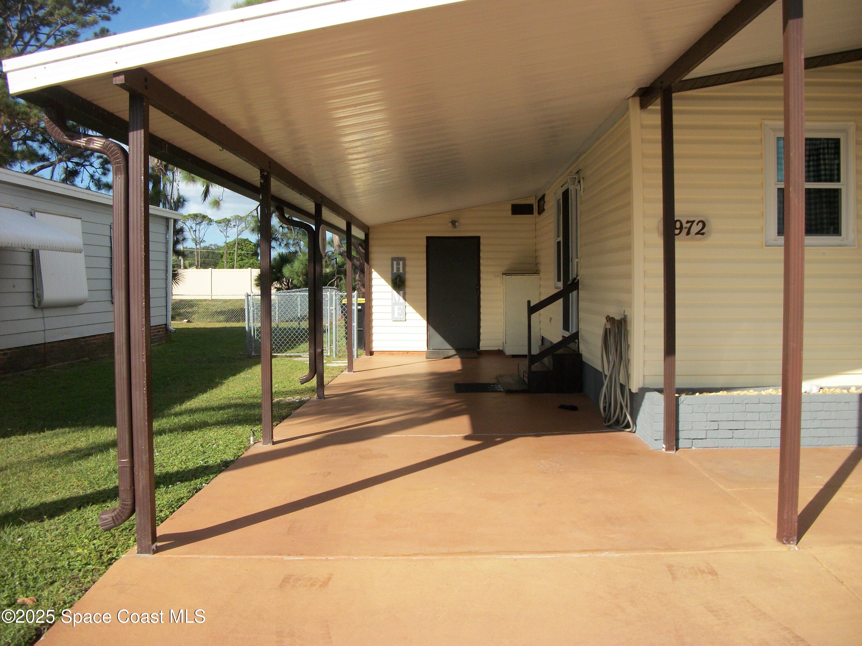 1972 Mango Street Northeast Palm Bay, FL 32905 - Photo 24 of 41 a view of a porch