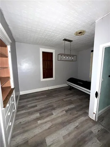 a view of a kitchen with a sink and a dishwasher