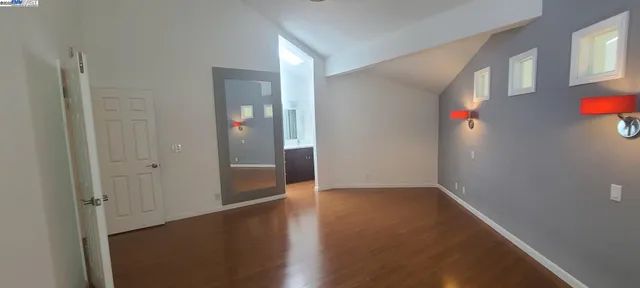 wooden floor in a gallery