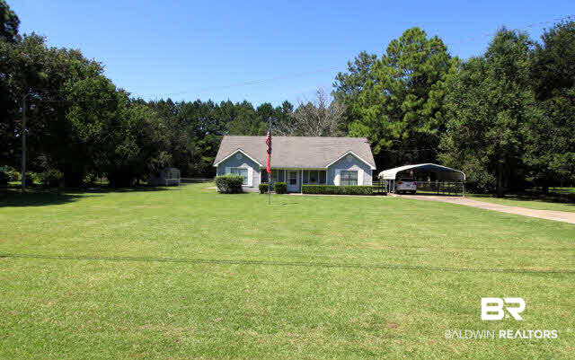 16809 River Park Road Fairhope, AL 36532 - Photo 8 of 18 Massive lot gives plenty of room between home and street. You won't hear the little traffic there is.