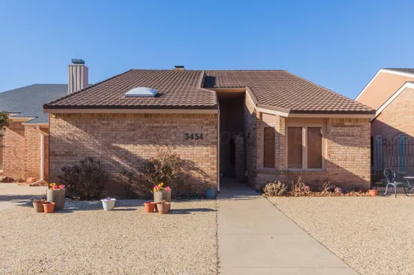 a front view of a house with