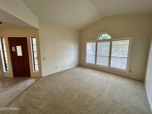 a view of empty room with window