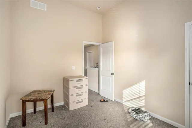 a view of room with walk in closet