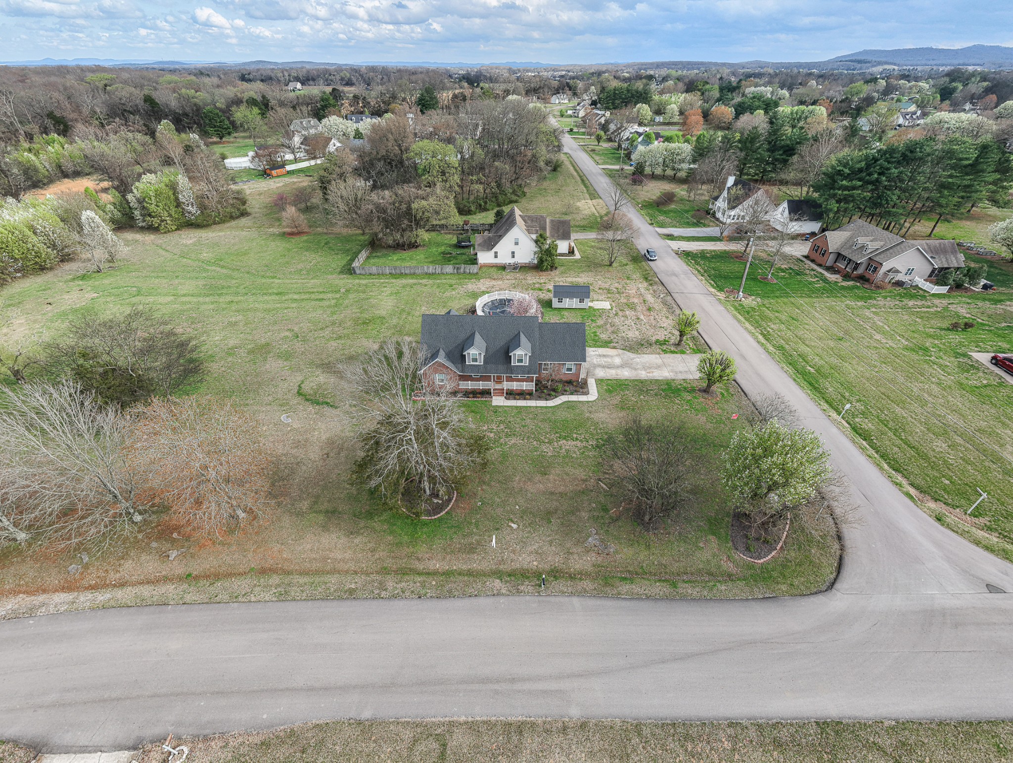 3145 Middleton Drive Rockvale, TN 37153 - Photo 41 of 50 an aerial view of a house with a yard