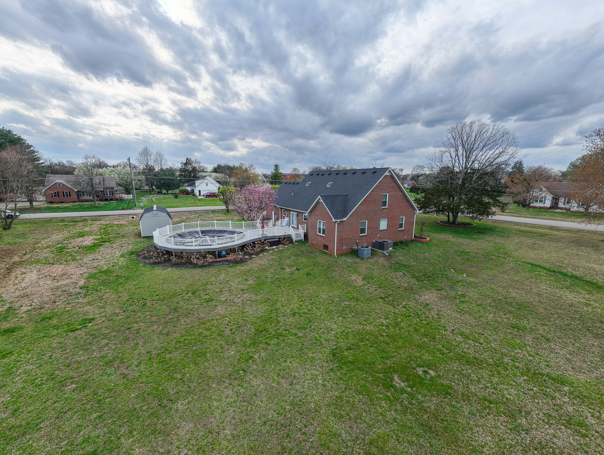 3145 Middleton Drive Rockvale, TN 37153 - Photo 50 of 50 a aerial view of a house with big yard and a large tree
