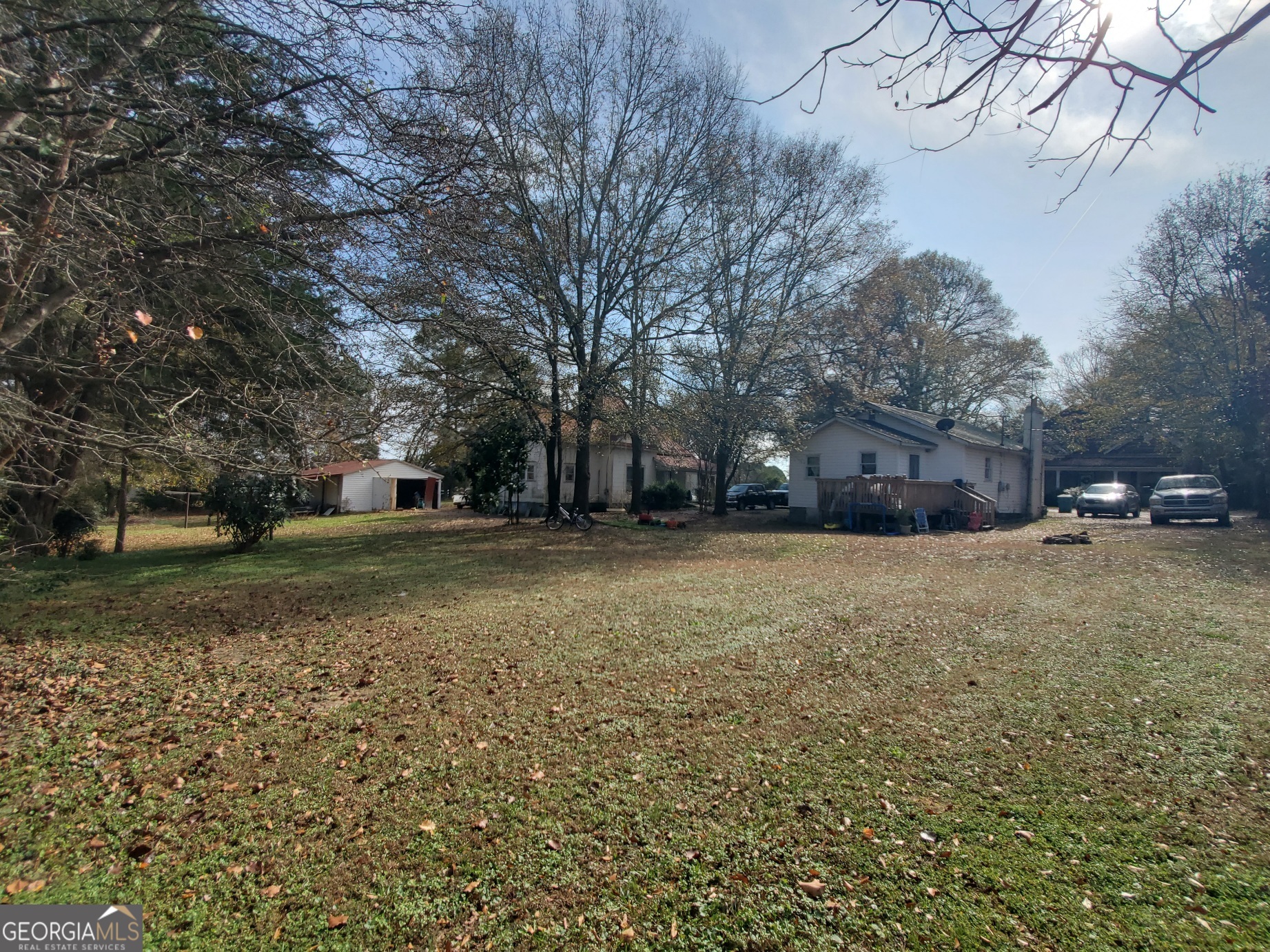 134 Adams Street Lavonia, GA 30553 - Photo 9 of 29 a view of road with trees