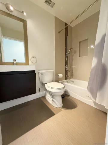 a bathroom with a sink and a toilet