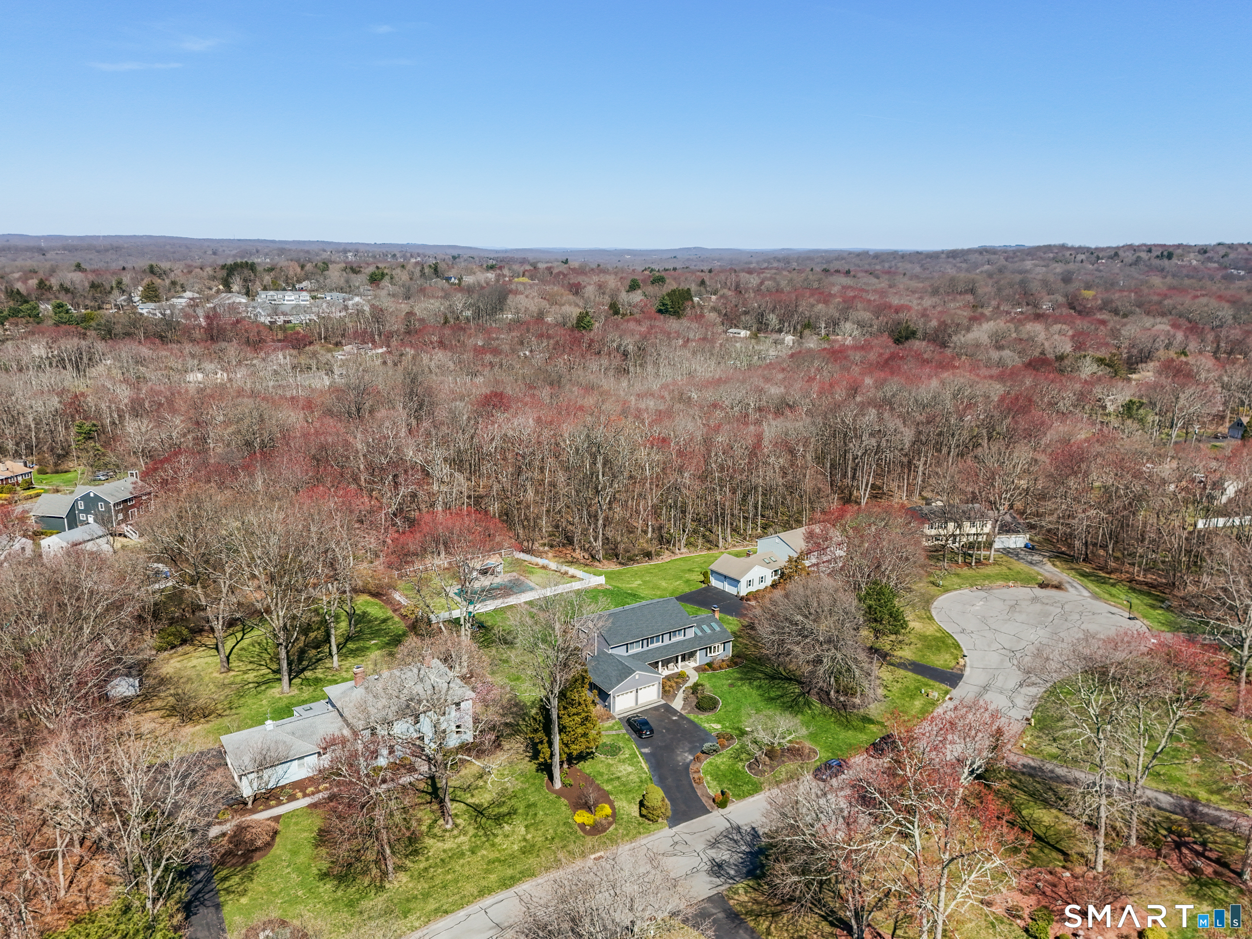 21 Shawnee Lane Monroe, CT 06468 - Photo 6 of 43 an aerial view of a house with a yard