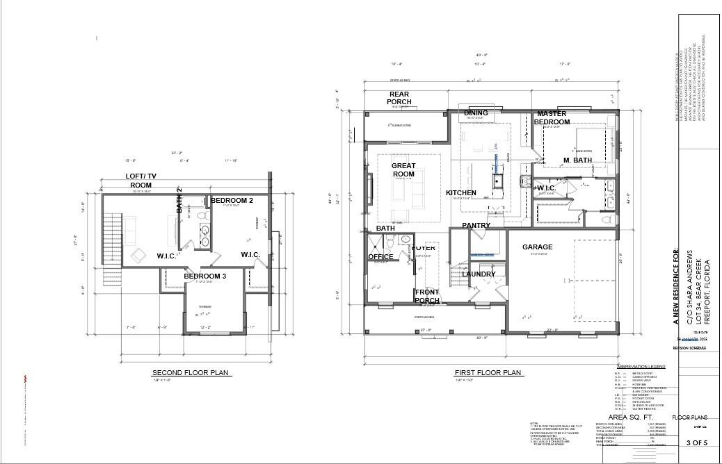 83 Clarke Hl Road Freeport, FL 32439 - Photo 2 of 2 lot 34 plan 3 of 5