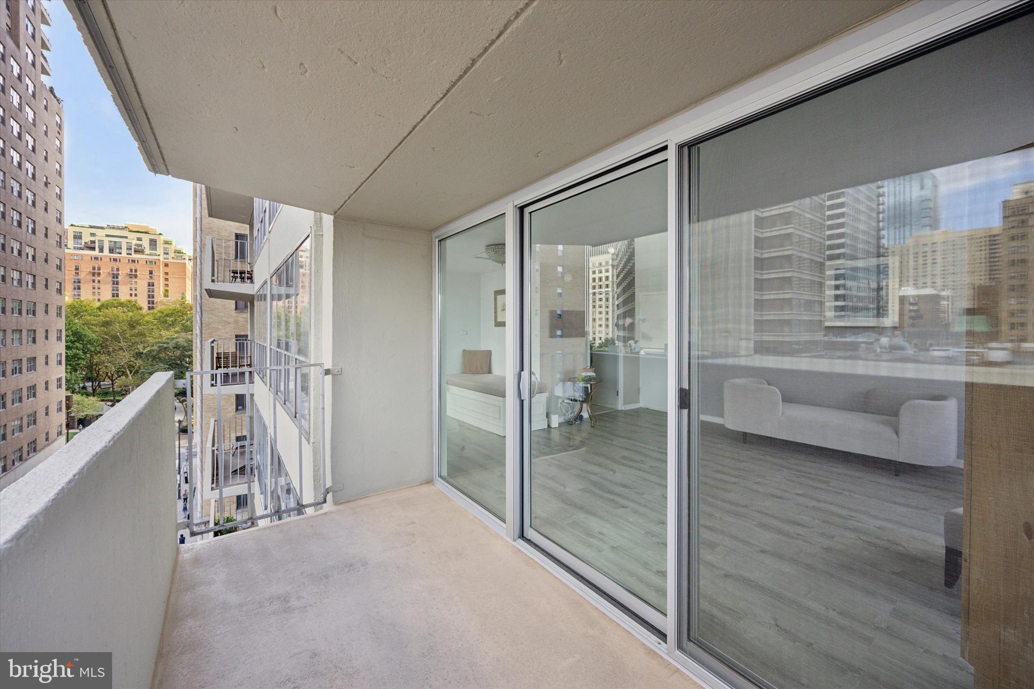 224 West Rittenhouse Square, Unit 715A Philadelphia, PA 19103 - Photo 24 of 47 a view of a bathroom with a tub and shower