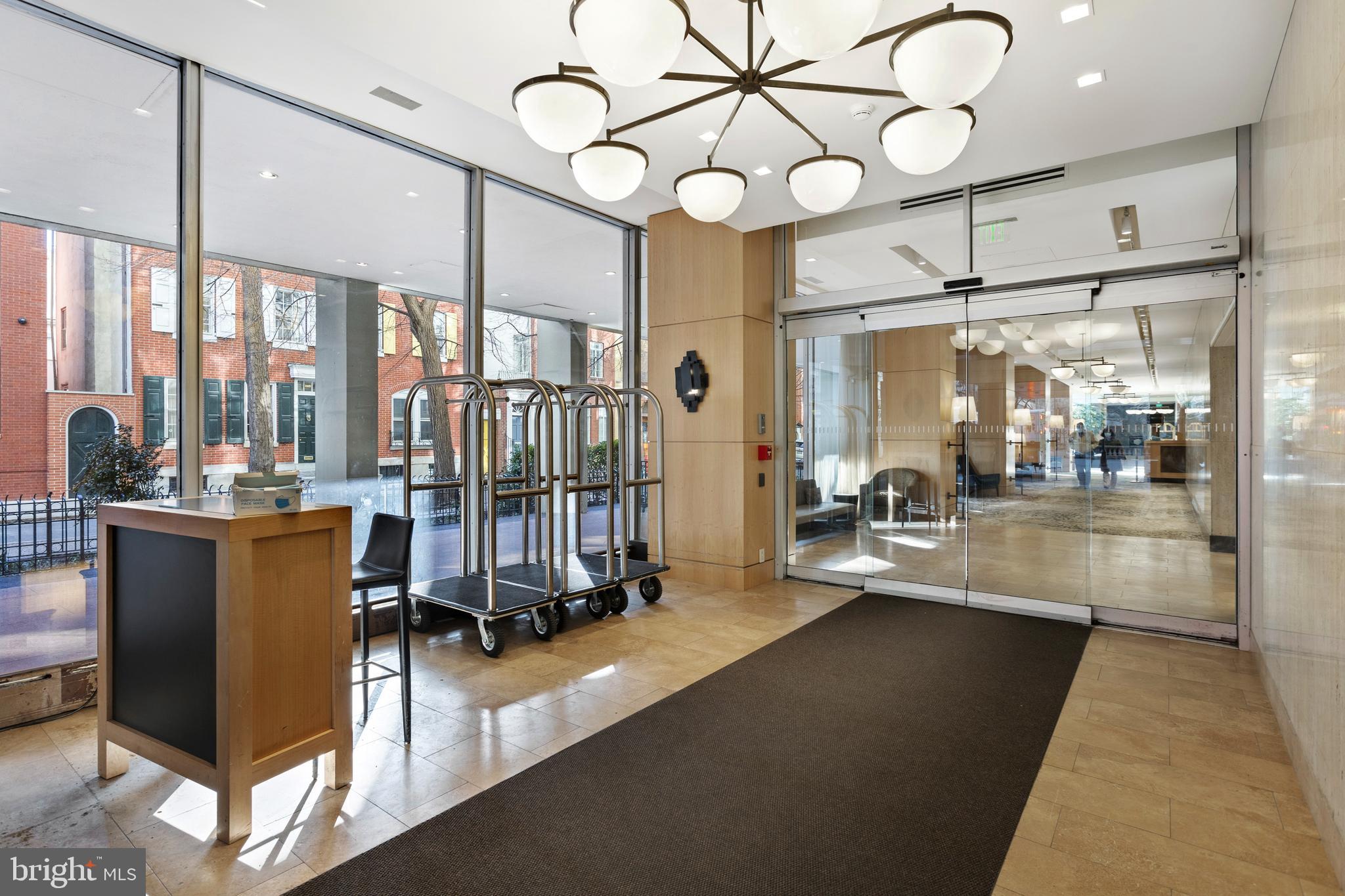 224 West Rittenhouse Square, Unit 715A Philadelphia, PA 19103 - Photo 37 of 47 a view of a room with gym equipment
