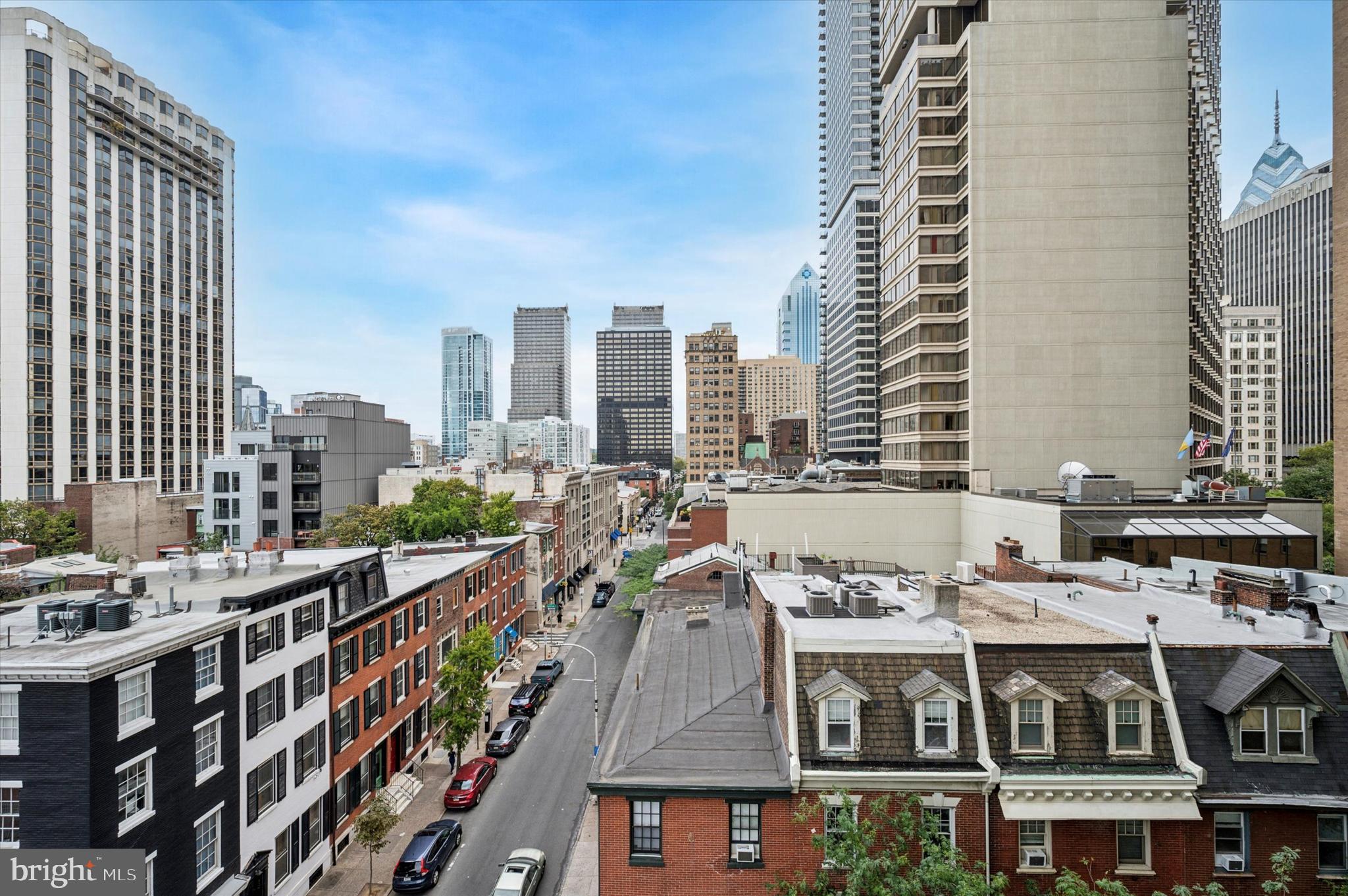 224 West Rittenhouse Square, Unit 715A Philadelphia, PA 19103 - Photo 38 of 47 a view of a city with tall buildings
