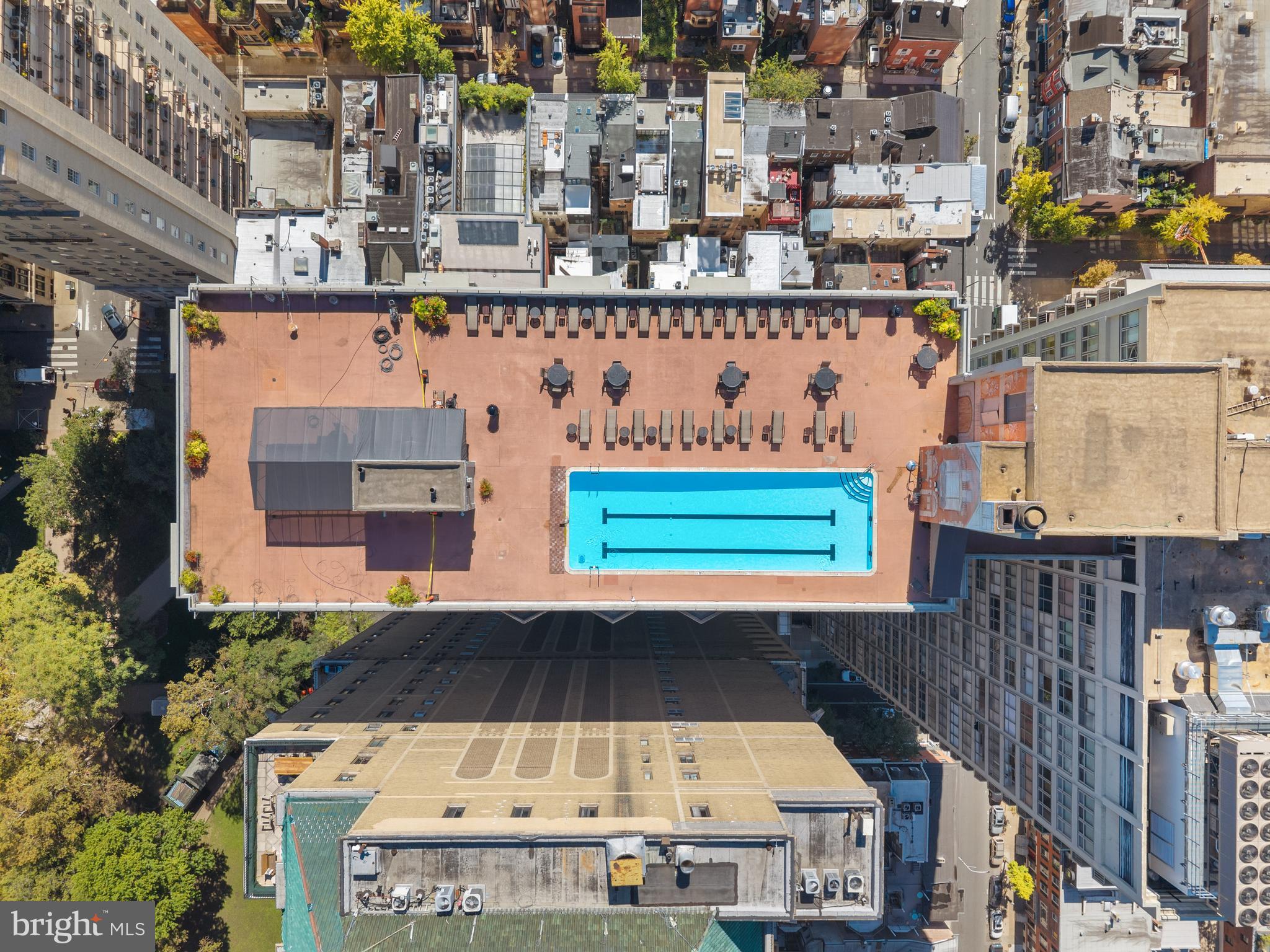 224 West Rittenhouse Square, Unit 715A Philadelphia, PA 19103 - Photo 43 of 47 a bird view of a building