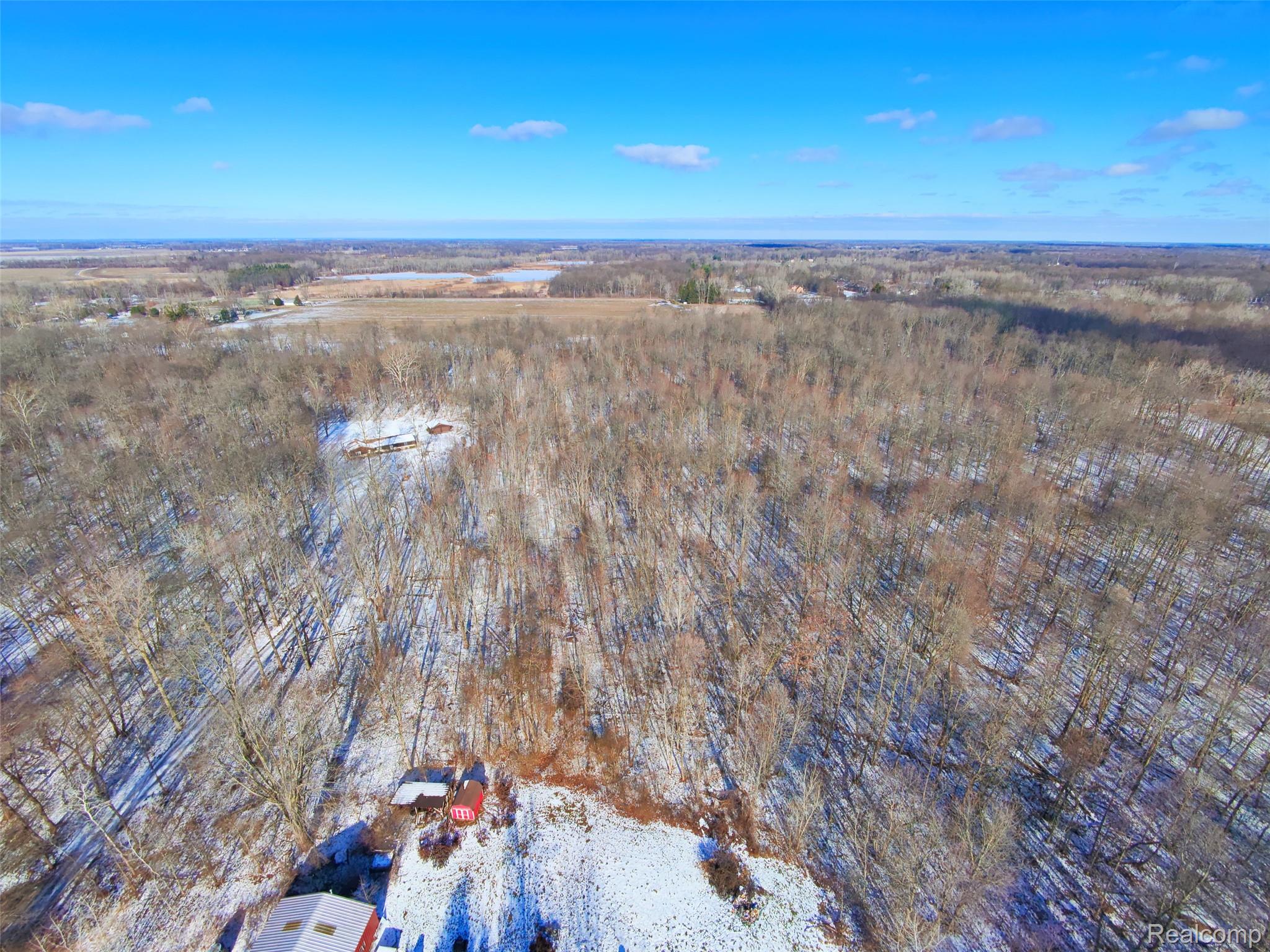 4870 Samaria Road Petersburg, MI 49270 - Photo 24 of 37 Aerial overview of property's location