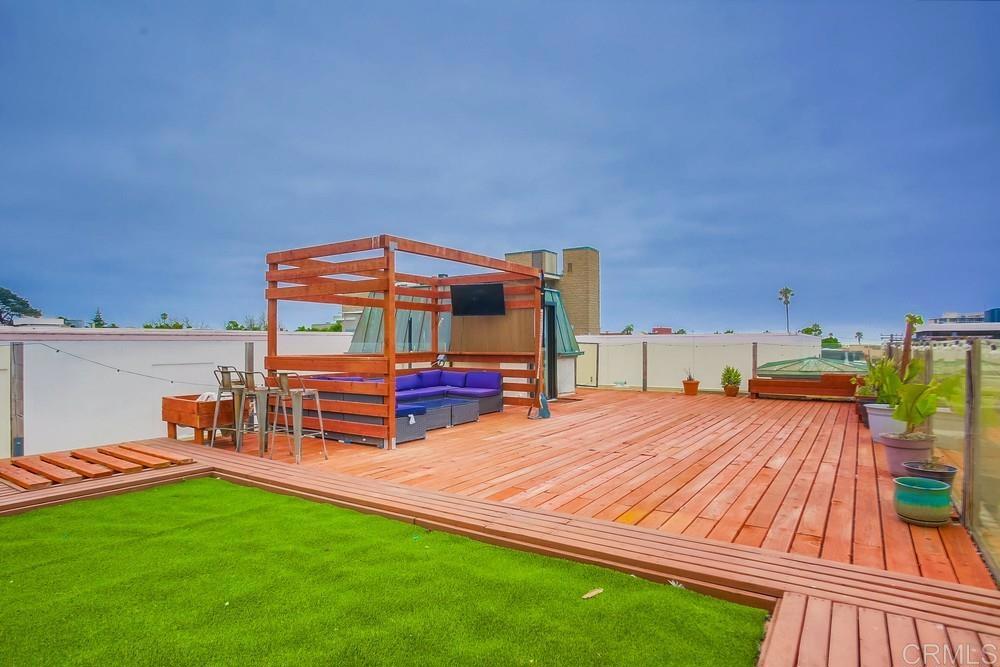 1295 Prospect Street, Unit D La Jolla, CA 92037 - Photo 22 of 24 swimming pool view with a outdoor seating space