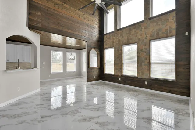 a view of an entryway with staircase