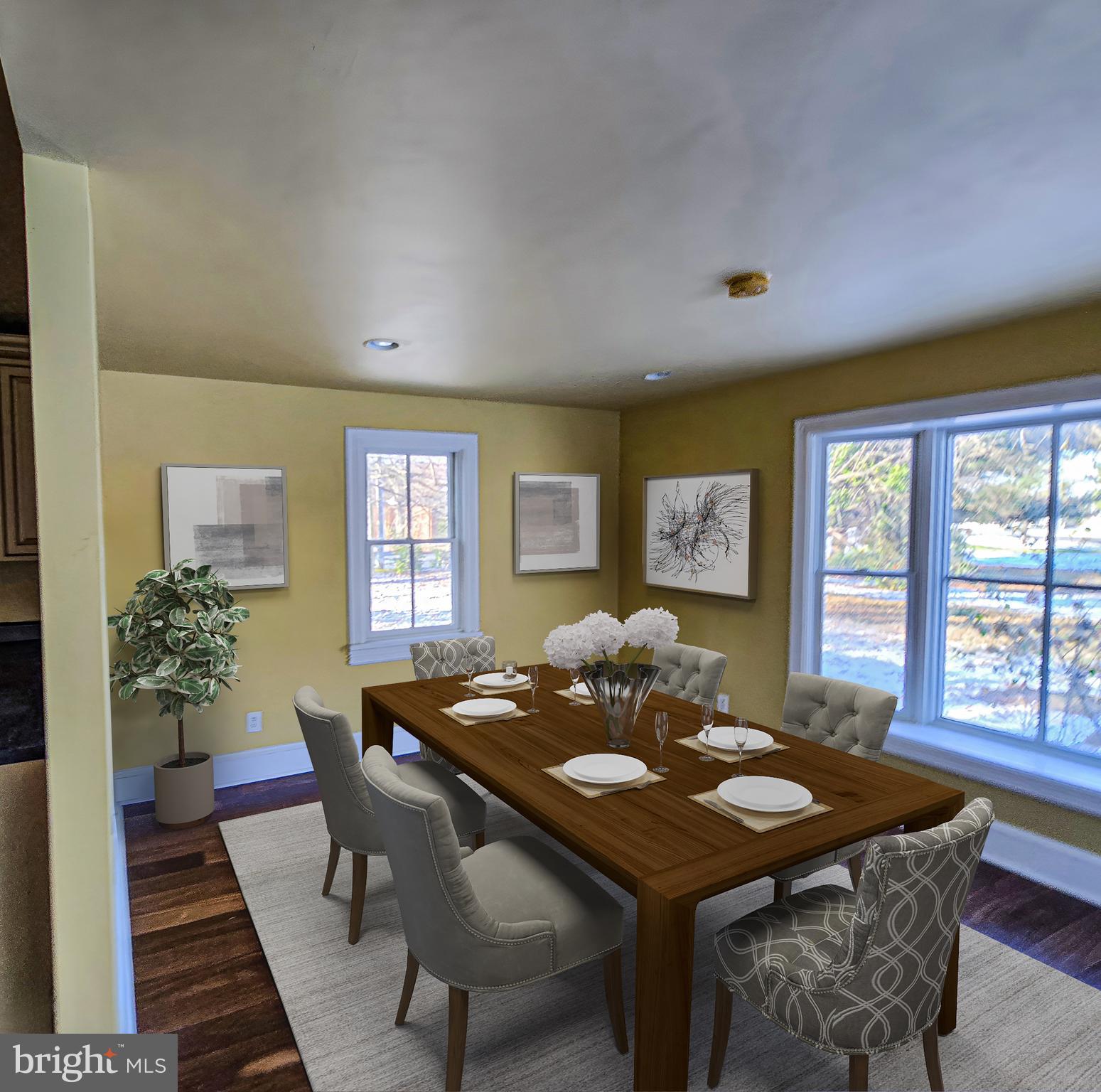 101 Chapel Road Easton, MD 21601 - Photo 31 of 35 a view of a dining room with furniture window and wooden floor