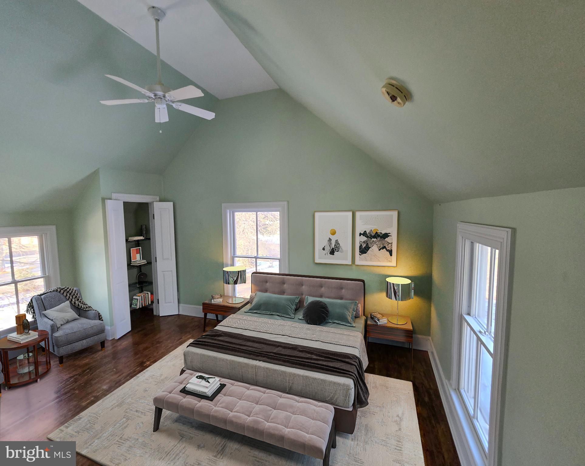 101 Chapel Road Easton, MD 21601 - Photo 5 of 35 a bedroom with furniture and wooden floor