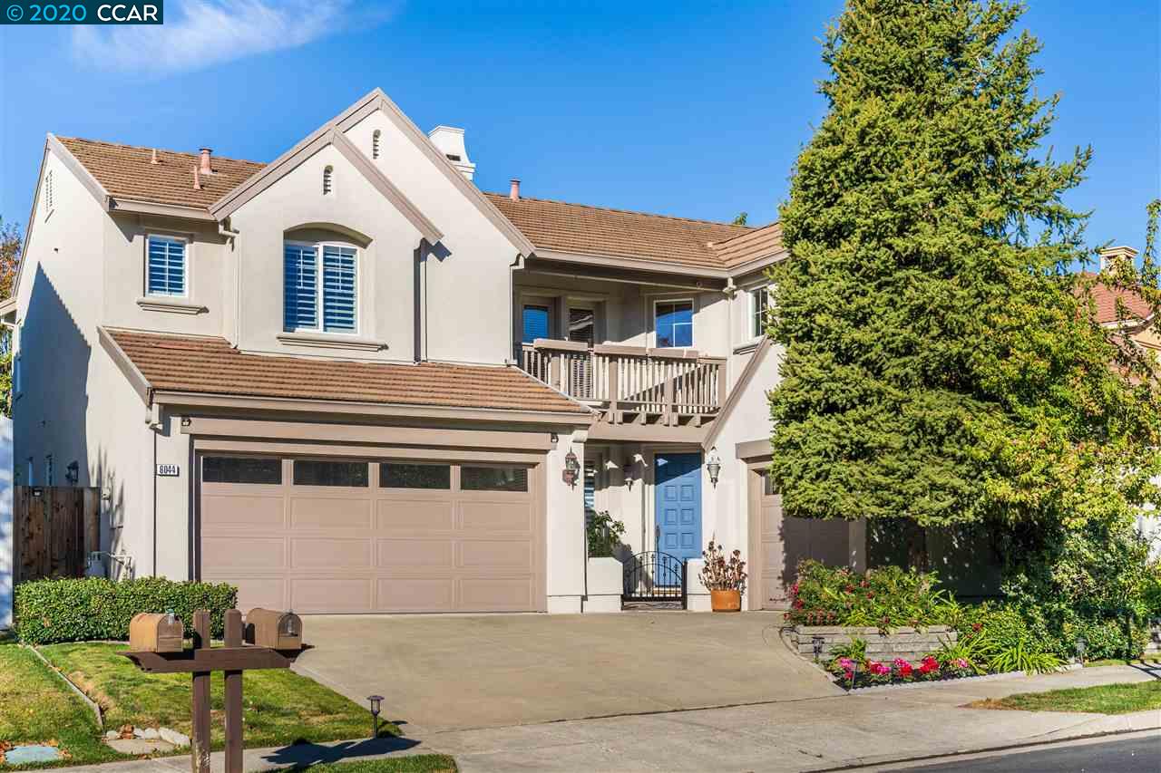 6044 Hedgecrest Circle San Ramon, CA 94582 - Photo 1 of 1 a front view of a house with a yard and garage