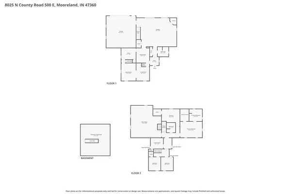 $695,000 | 8025 North County Road 500 East, Mooreland, IN 47360