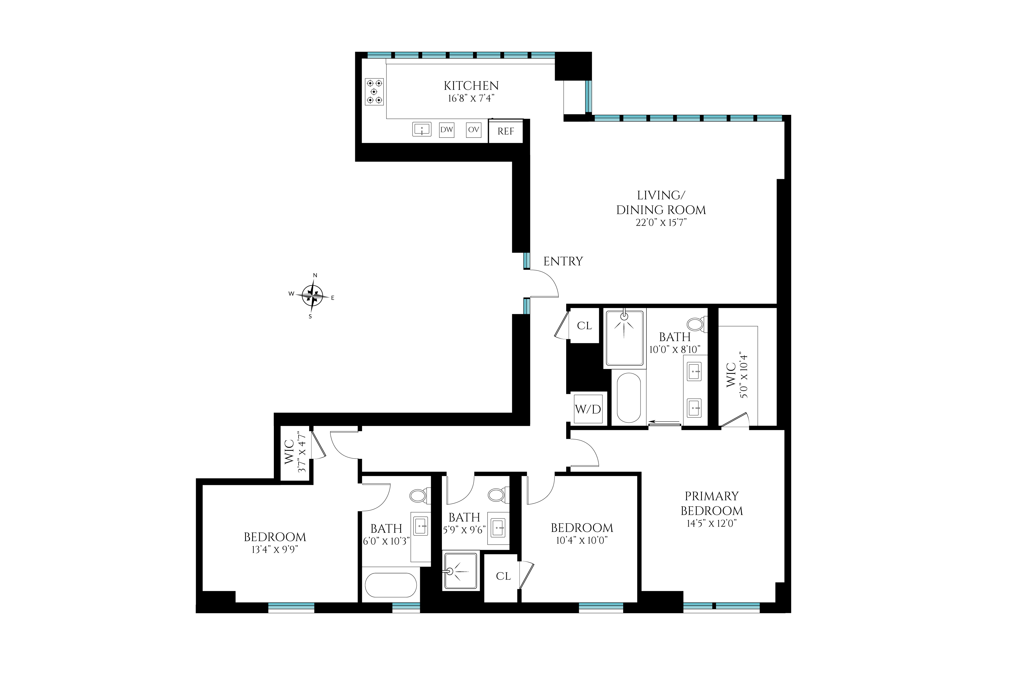 212 West 95th Street, Unit 17B Manhattan, NY 10025 - Photo 24 of 24 a picture of a bench in front of a wall