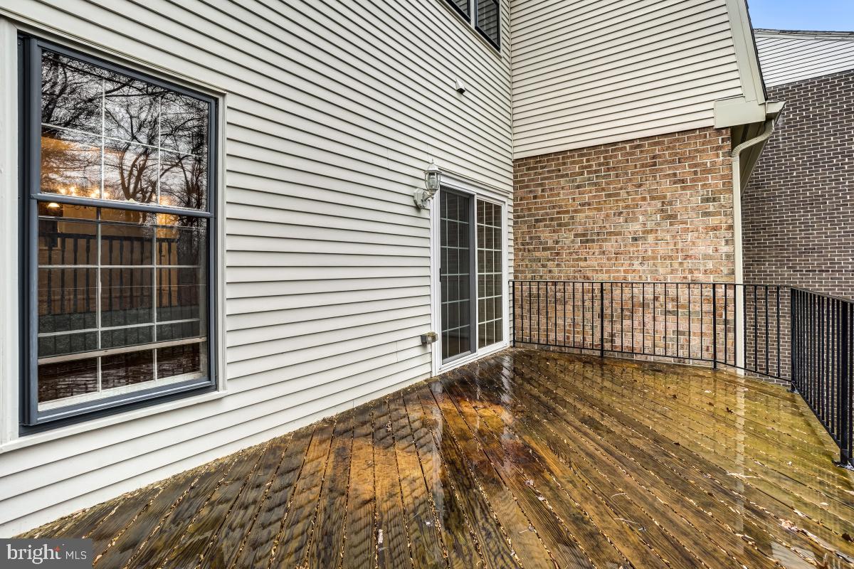 2167 Greenkeepers Court Reston, VA 20191 - Photo 25 of 51 Deck off Living Room