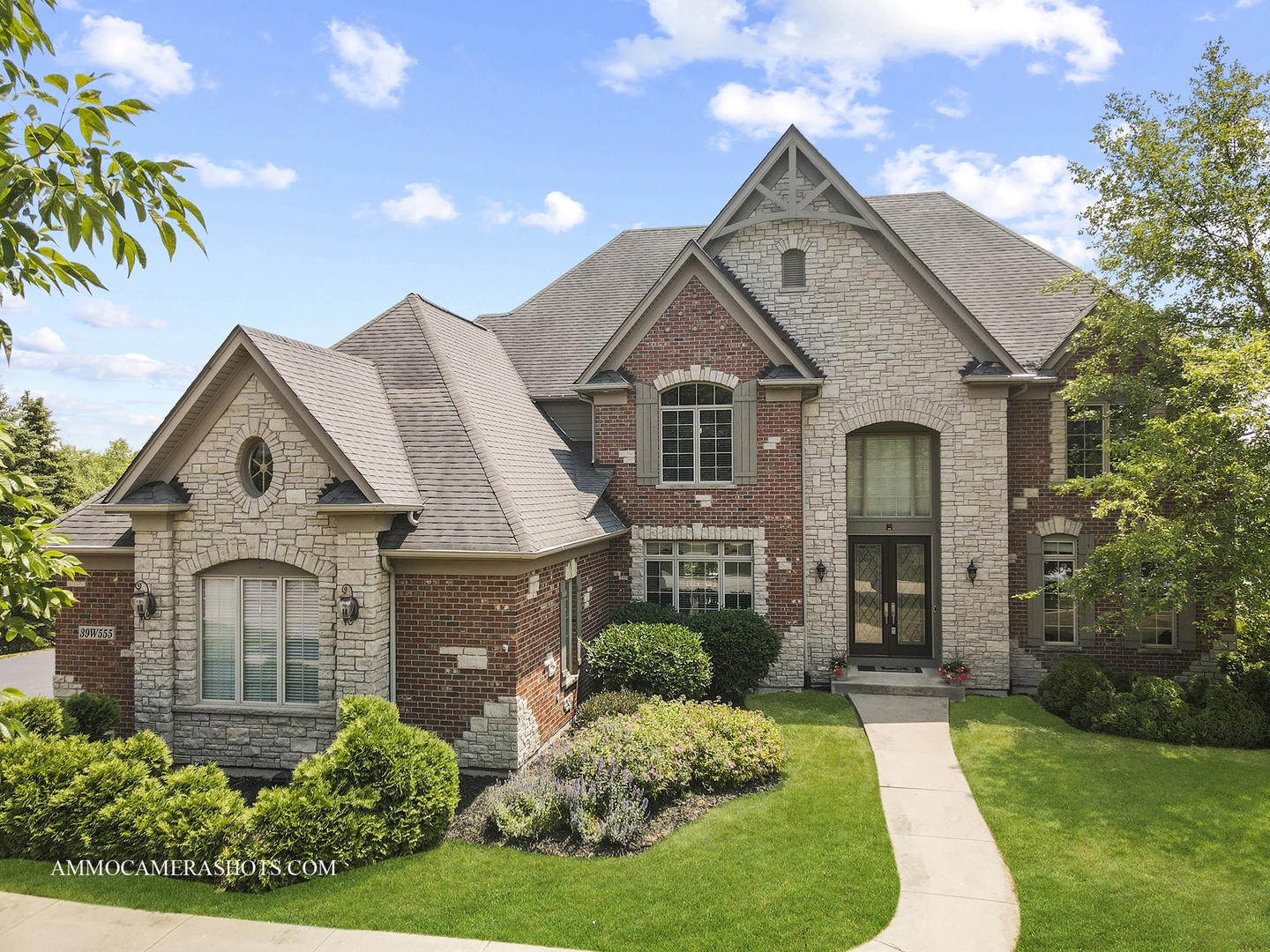 39W555 Walt Whitman Road St. Charles, IL 60175 - Photo 1 of 52 a front view of a house with a yard