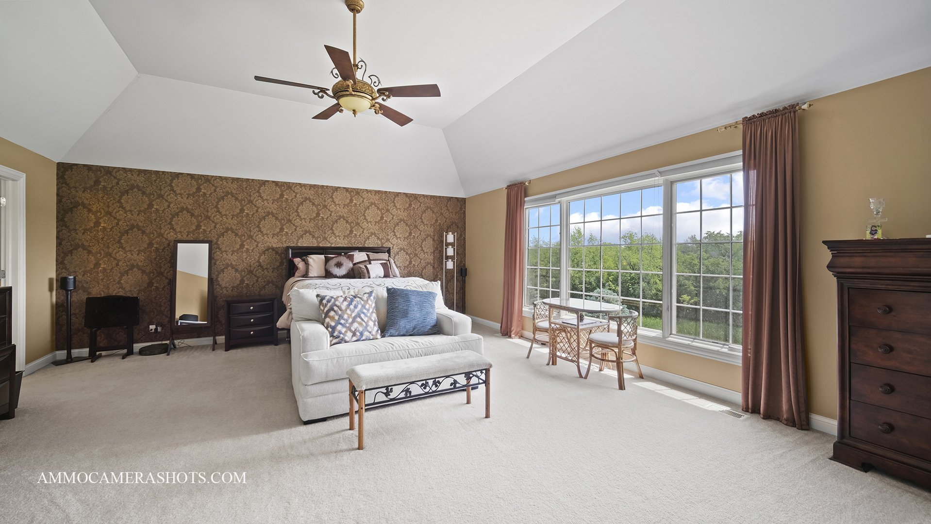 39W555 Walt Whitman Road St. Charles, IL 60175 - Photo 26 of 52 a living room with furniture and a fireplace