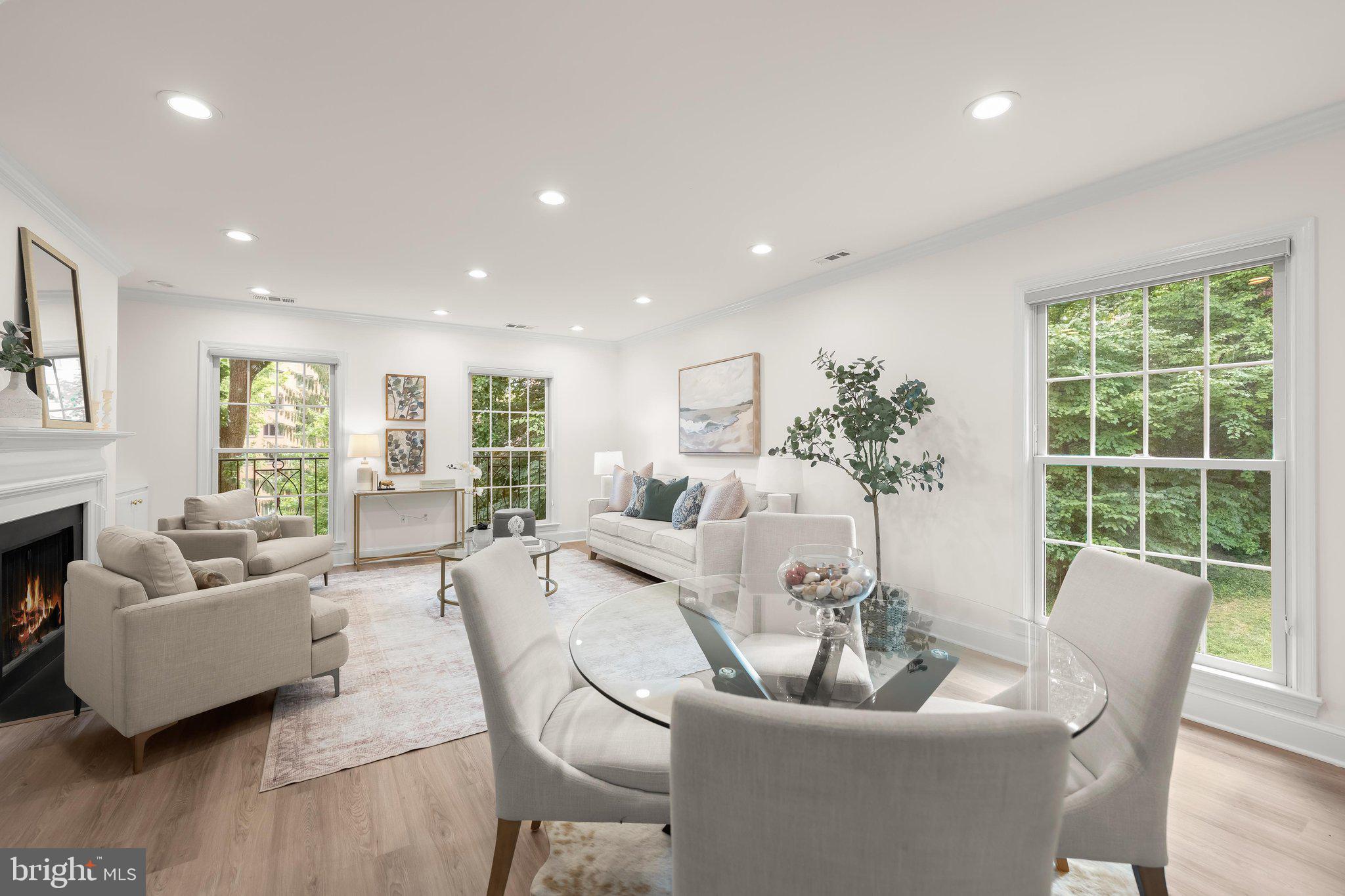 3229 Sutton Place Northwest, Unit B Washington, DC 20016 - Photo 6 of 24 Spacious Dining Area