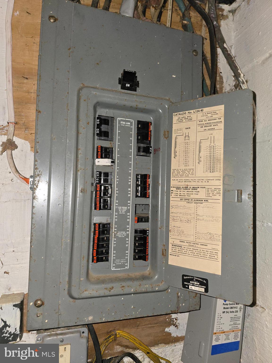 482 Morton Grove Road Berkeley Springs, WV 25411 - Photo 44 of 54 and panel box.